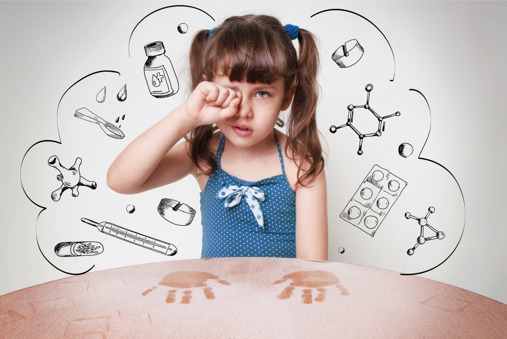 Как проявляется аллергия на пылевого клеща, симптомы у детей